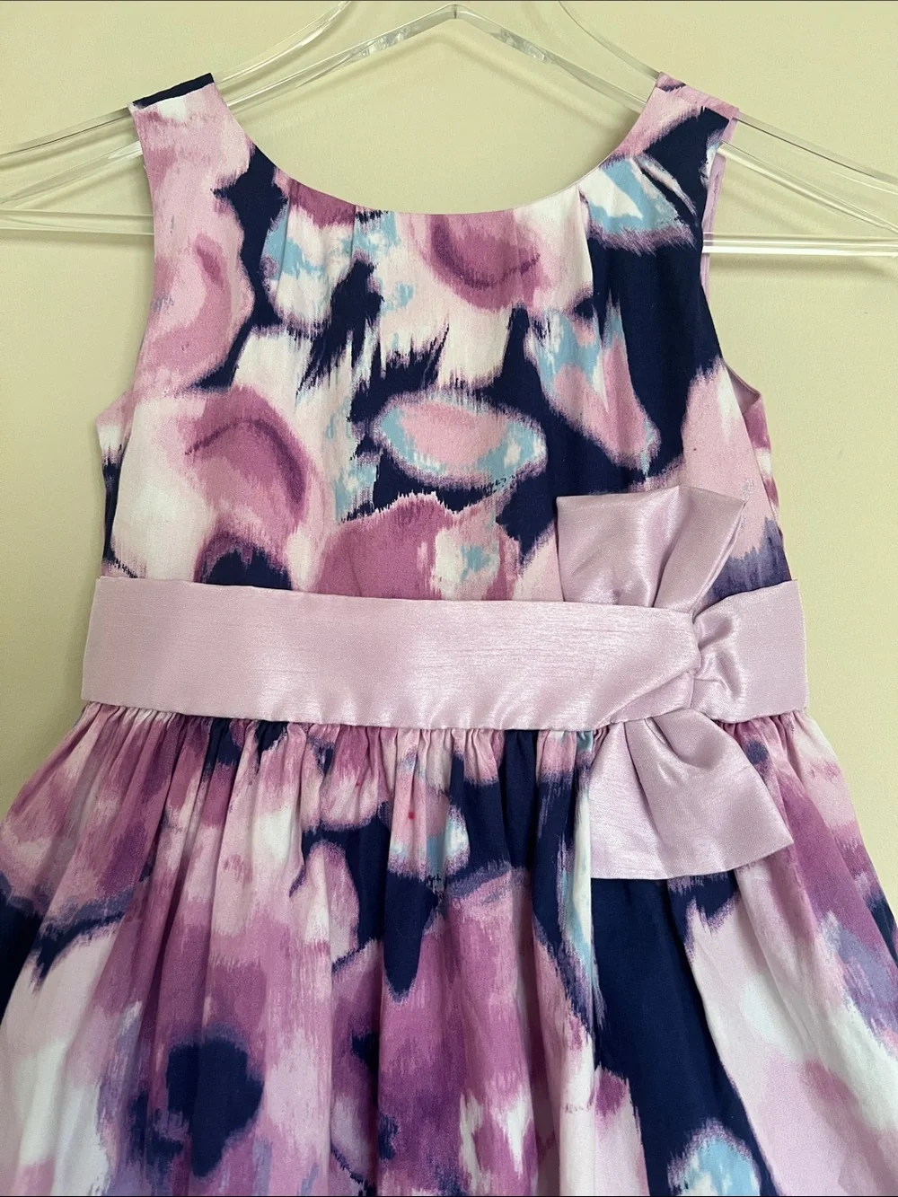 Gymboree Girls Watercolor Floral Print Dress 5T